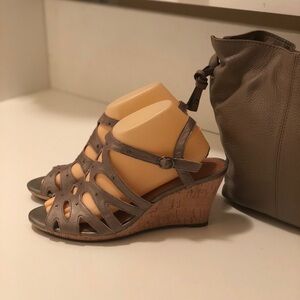Clark wedges sandals